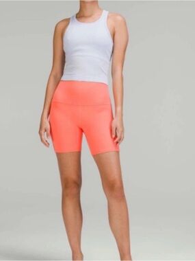 Lululemon ALIGN High Rise Short 4” - Raspberry Cream - 6 - NWT RARE